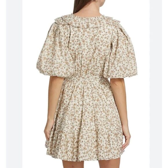 En Saison Women's Gianna Mini Dress in floral-printed cotton size S NWT$168 - Picture 3 of 6